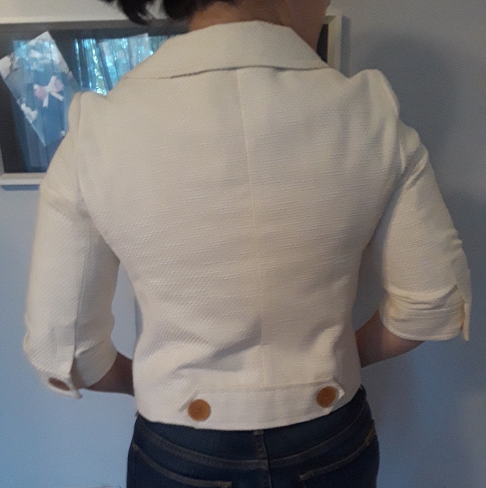 Ivory Ann Taylor Loft blazer - Picture 2 of 6